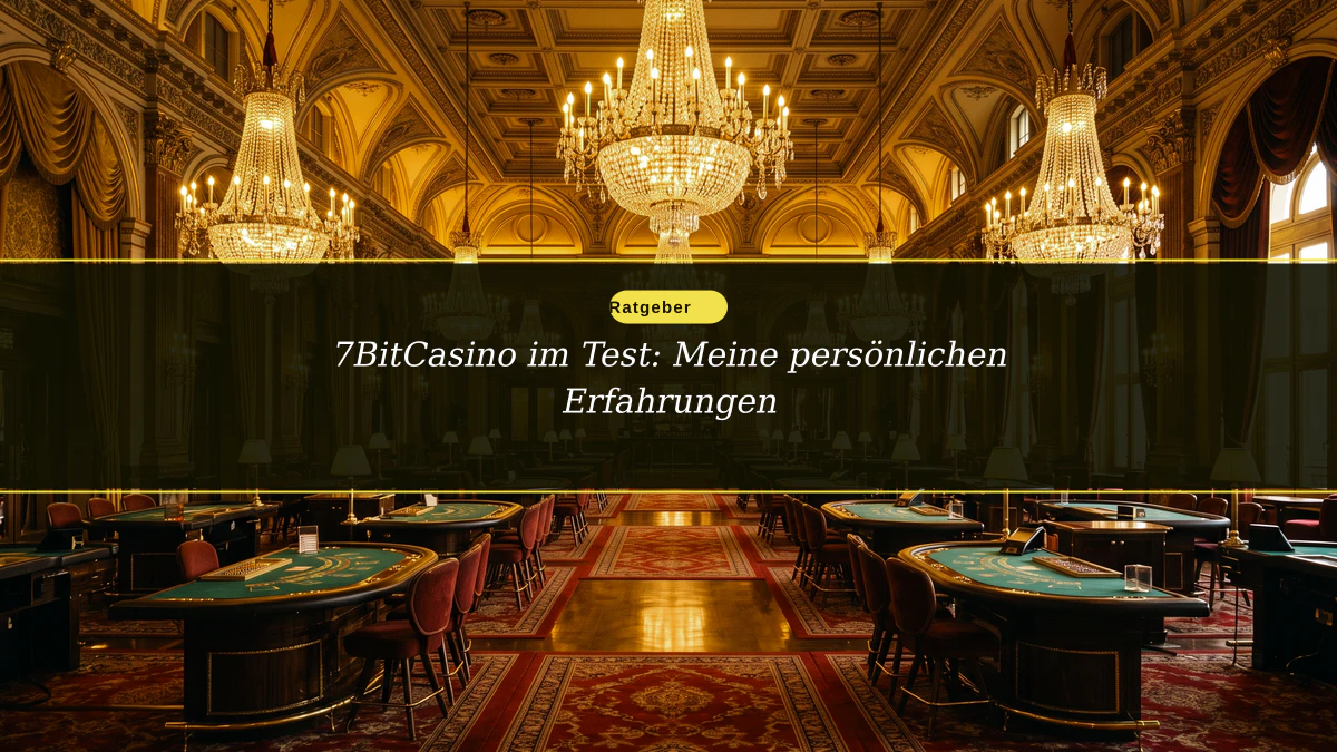 7BitCasino im Test: Meine persönlichen Erfahrungen