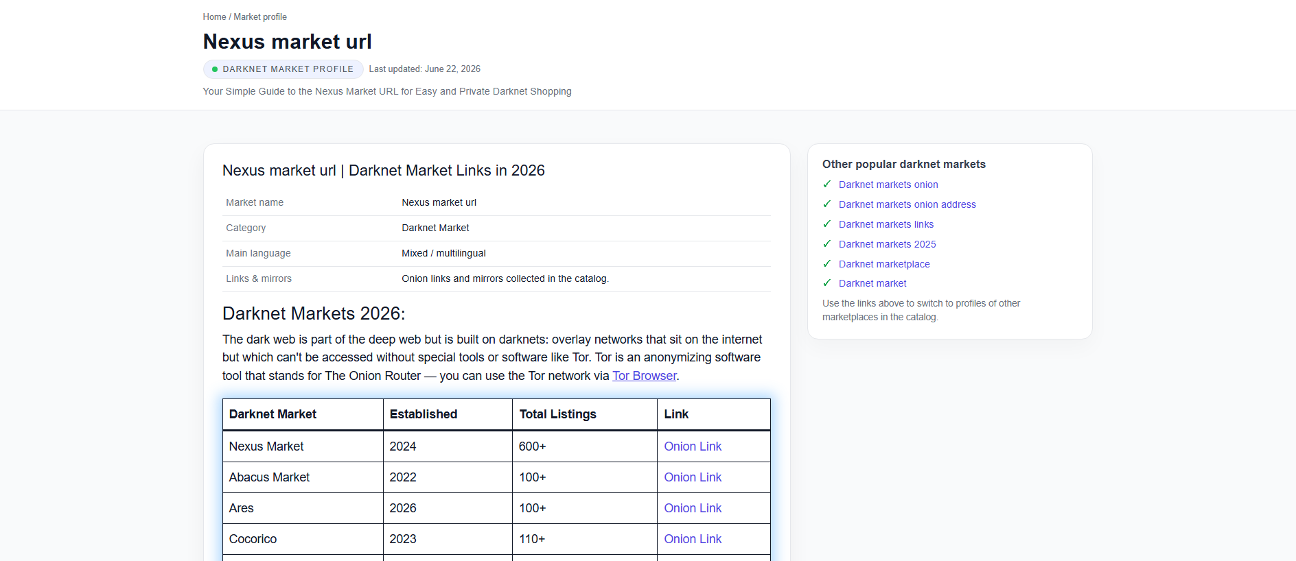 Stored capture of prodarknetmarkets.com