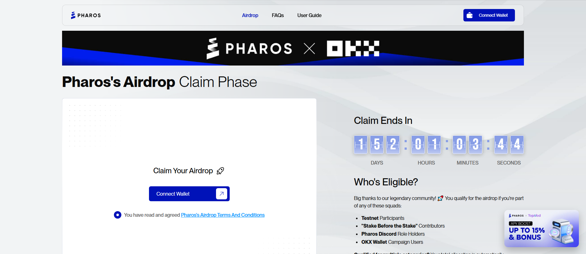 Stored capture of dashboard-pharos.xyz