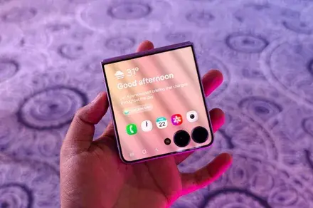 Samsung Simplifies Running Multiple Apps on Galaxy Z Flip's Cover Screen