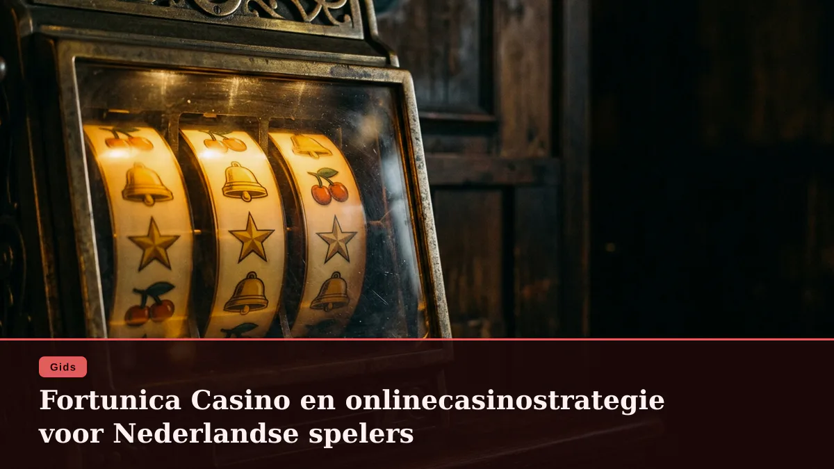 Fortunica Casino en onlinecasinostrategie voor Nederlandse spelers