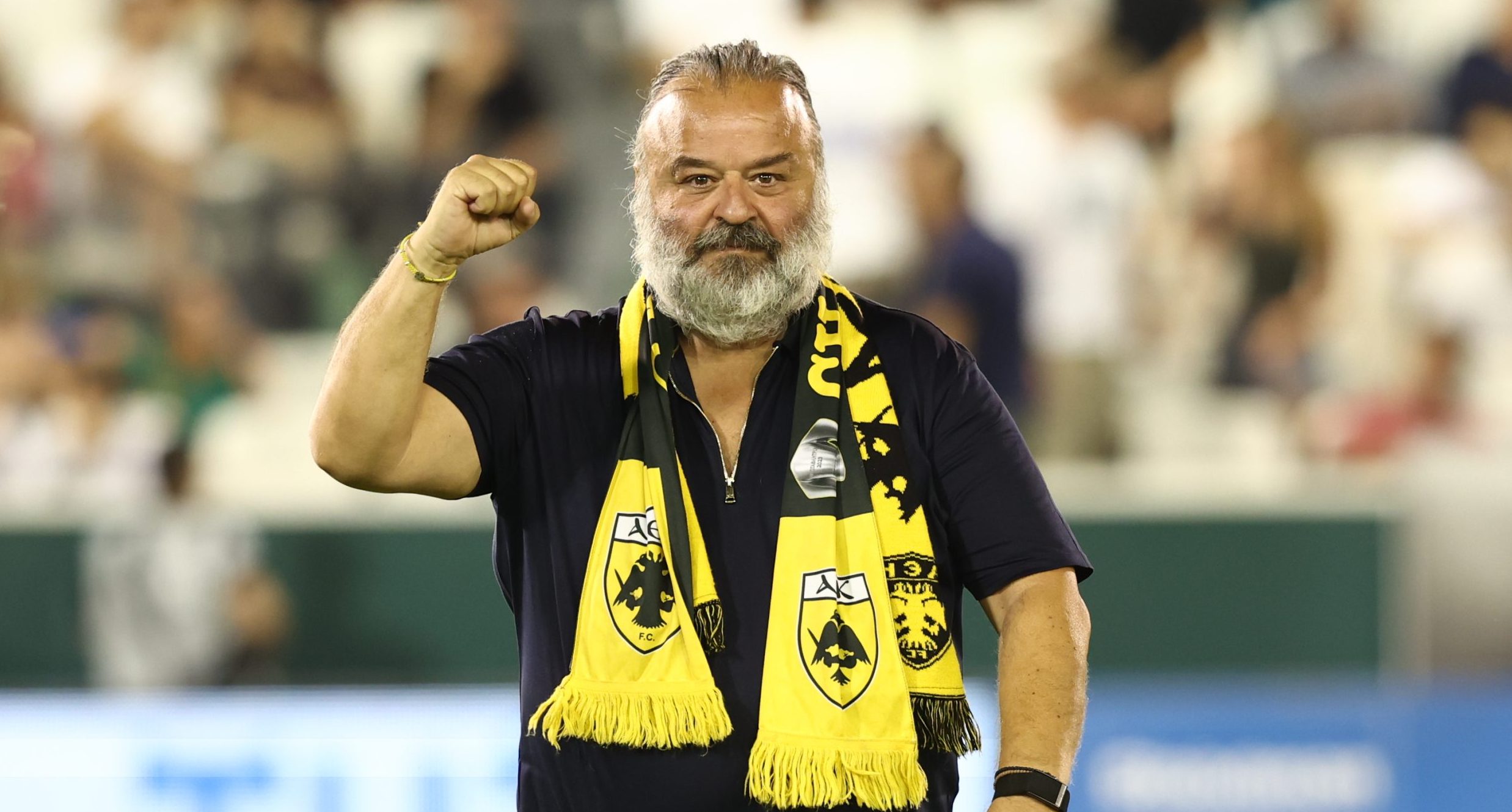 Και στη Λεωφόρο δίπλα στην ΑΕΚ ο Μάριος Ηλιόπουλος (ΦΩΤΟ)