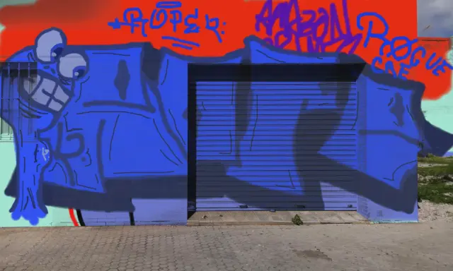 Graffiti artwork by rope12