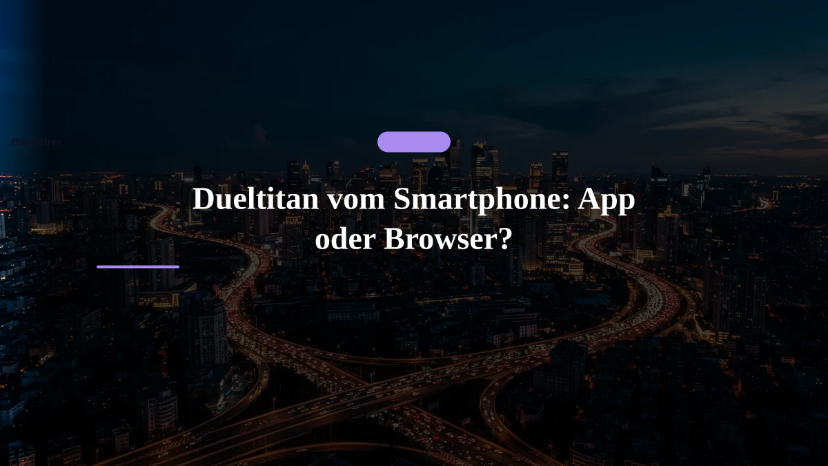 Dueltitan vom Smartphone: App oder Browser?