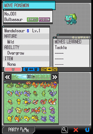 Living dex from Pokemon Black 2