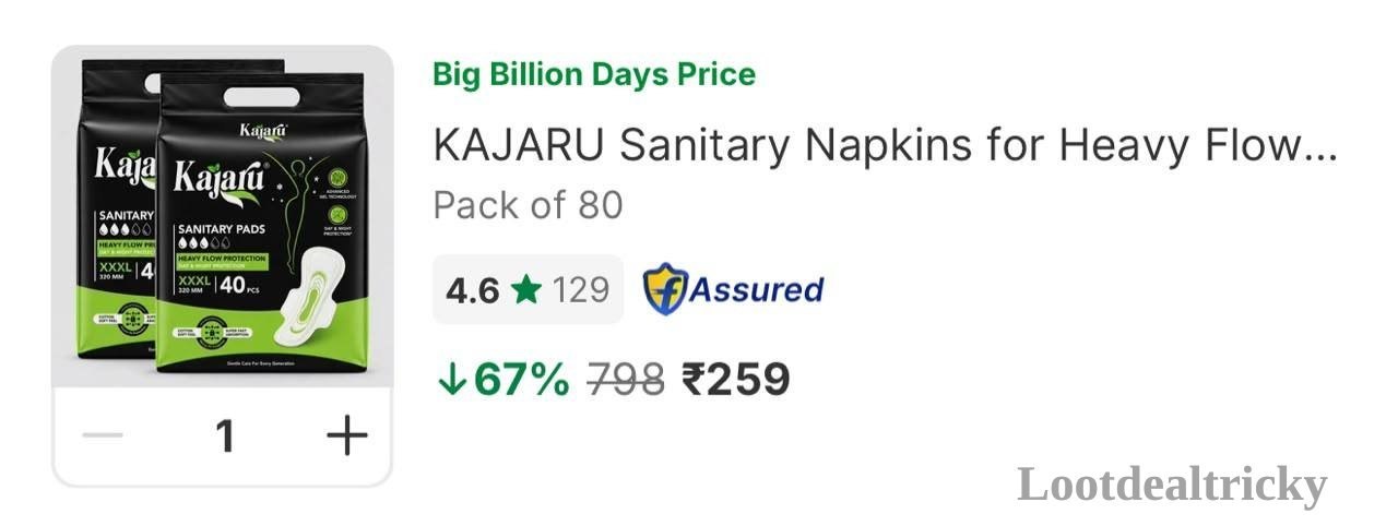 Grab Sanitary Pads Offer Image