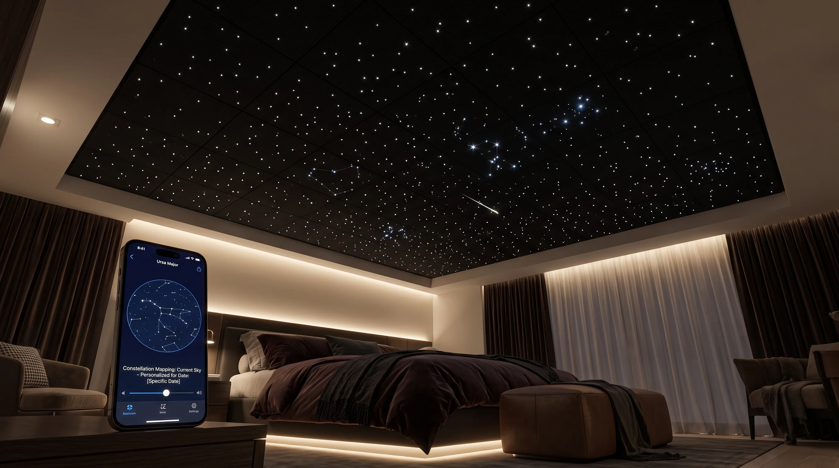 Fiber-Optic Starscape Ceilings