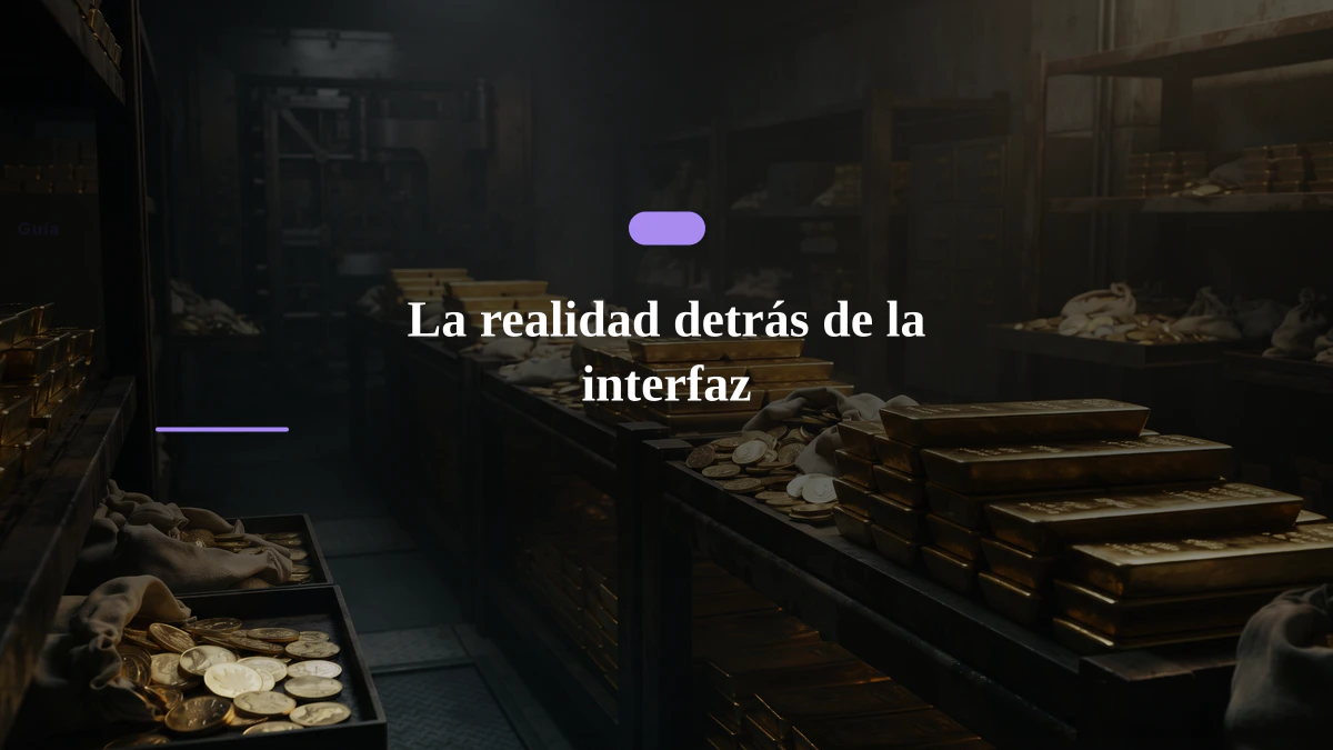 La realidad detrás de la interfaz
