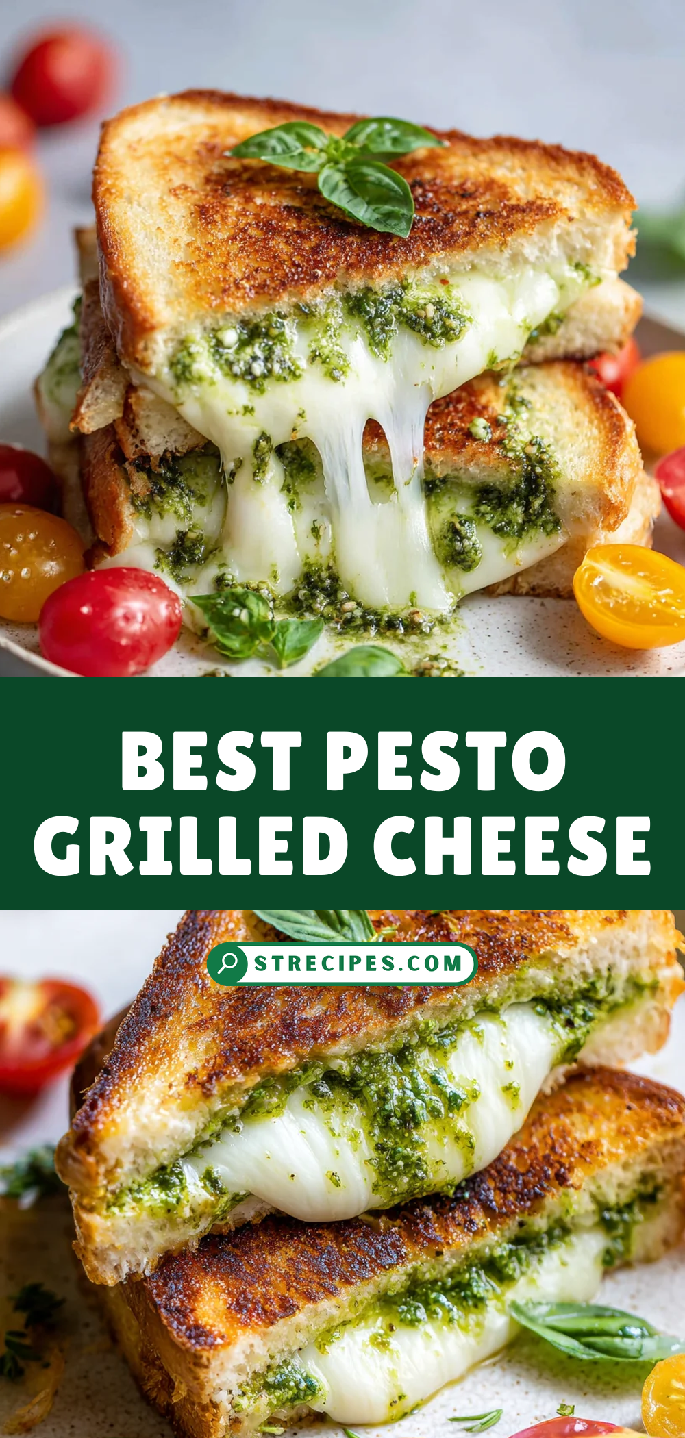 Best Pesto Grilled Cheese — homemade Best Pesto Grilled recipe