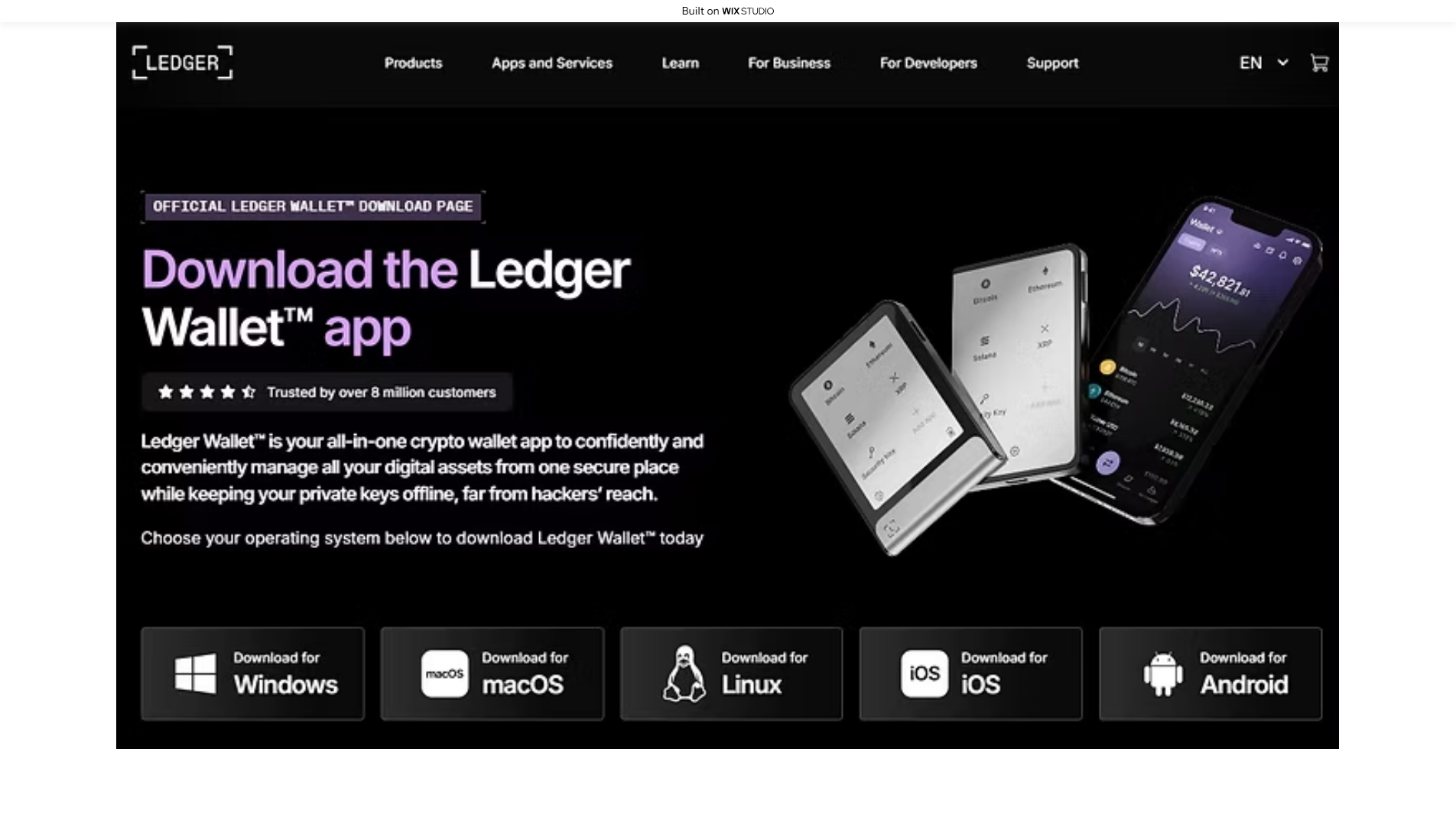 Forensic screenshot of [REDACTED] showing the phishing page layout