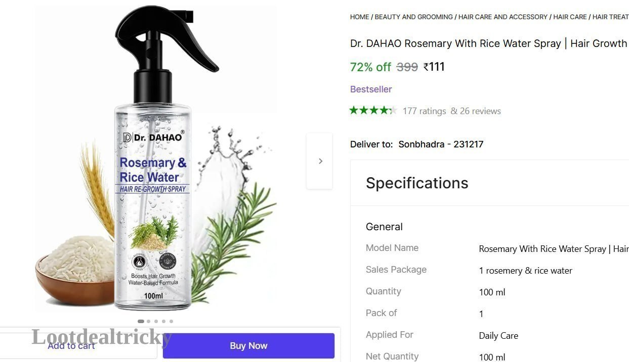   rosemary With Rice – Just ₹111 | Lowest Price Deal