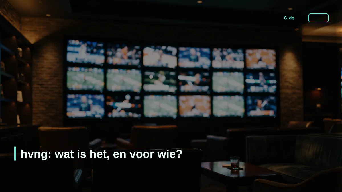 hvng: wat is het, en voor wie?