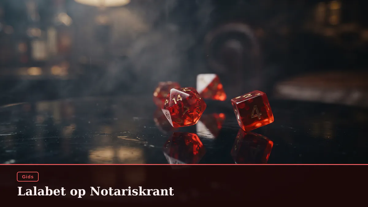 Lalabet op Notariskrant
