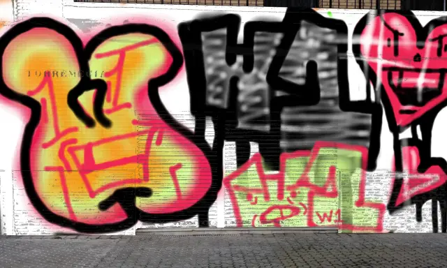 Graffiti artwork by DECAY