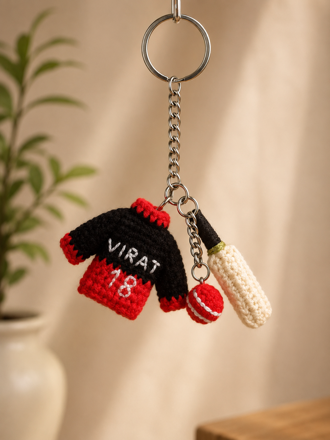 🏏 Virat Jersey Keychain