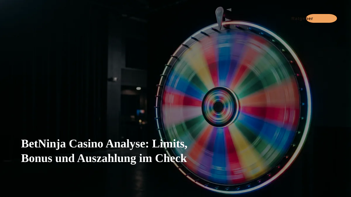 BetNinja Casino Analyse: Limits, Bonus und Auszahlung im Check