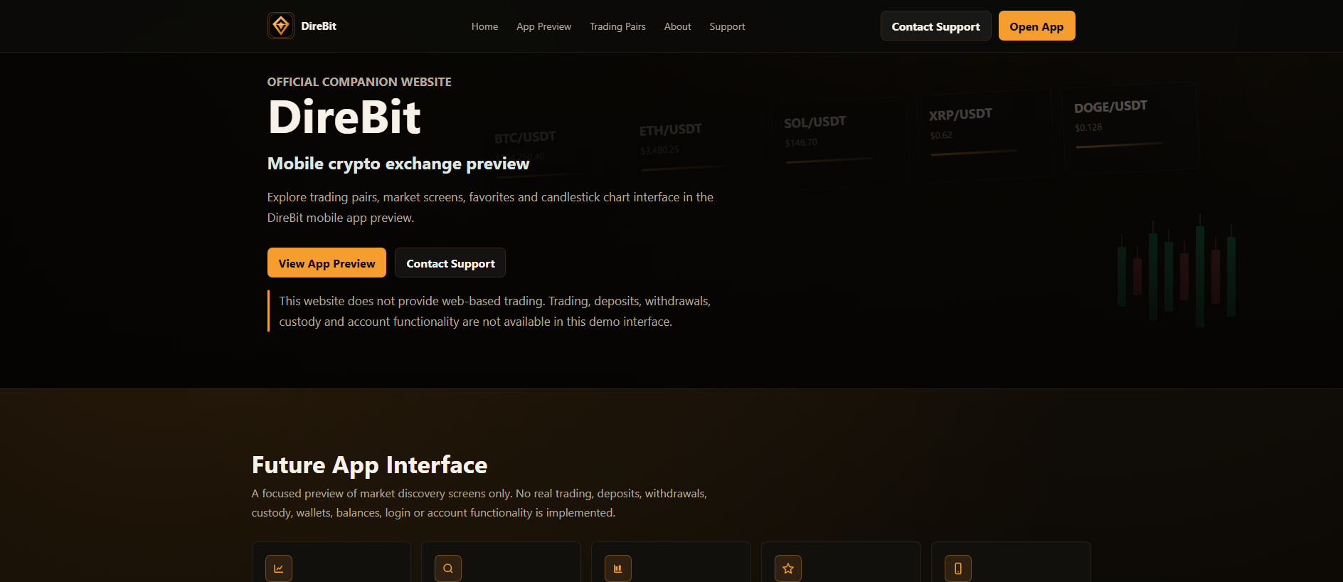 Stored capture of direbit.icu