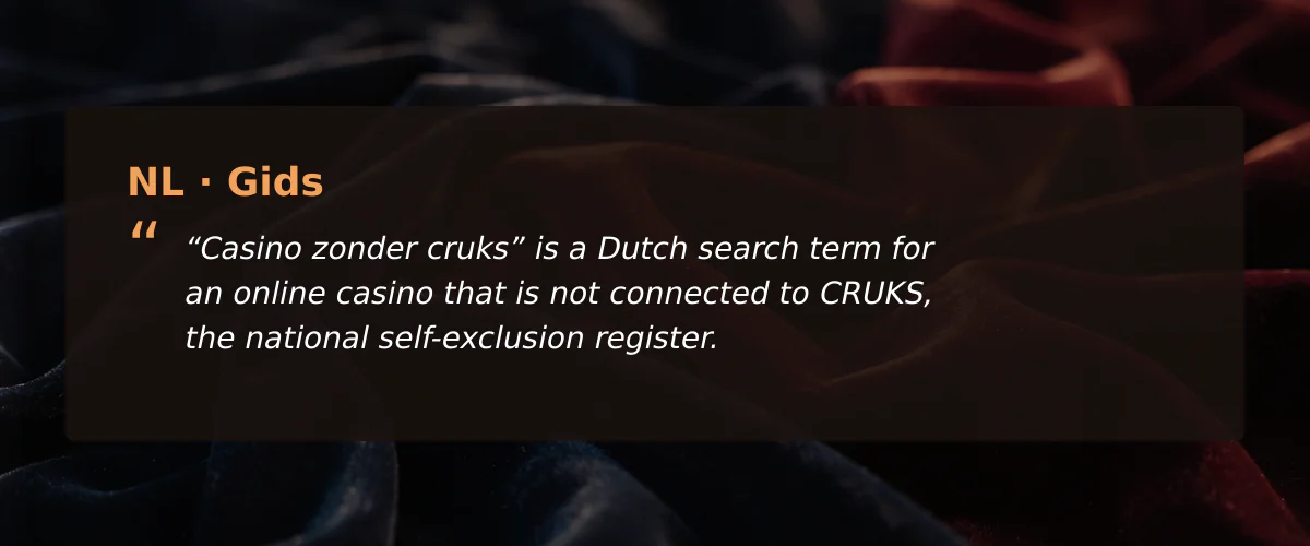Casino zonder cruks: duidelijkheid over spelen buiten het nederlandse systeem — Gids