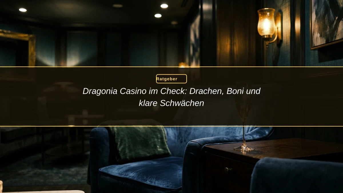 Dragonia Casino im Check: Drachen, Boni und klare Schwächen