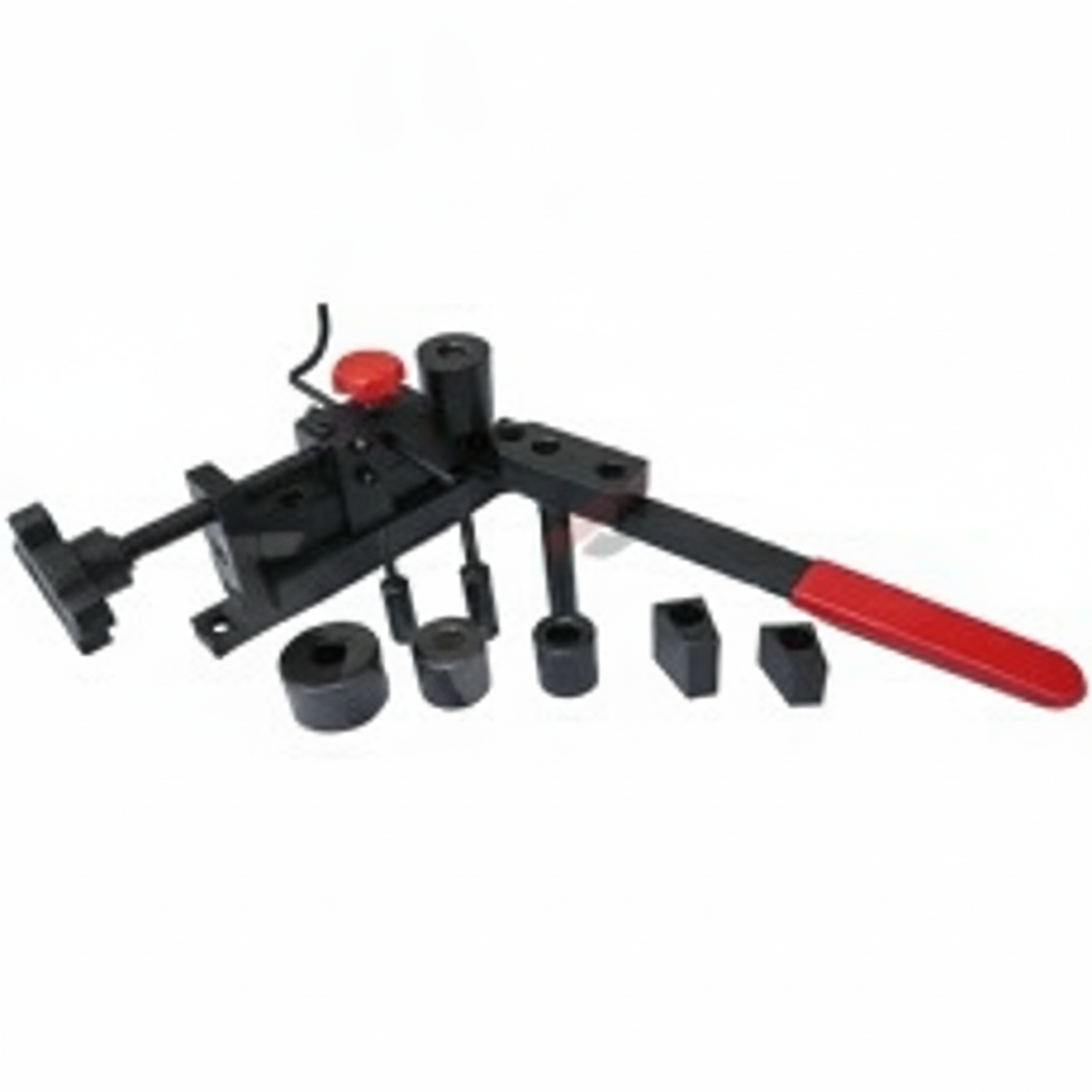 Universal Bending Machine for 8mm Rod, 30x2mm Capacity