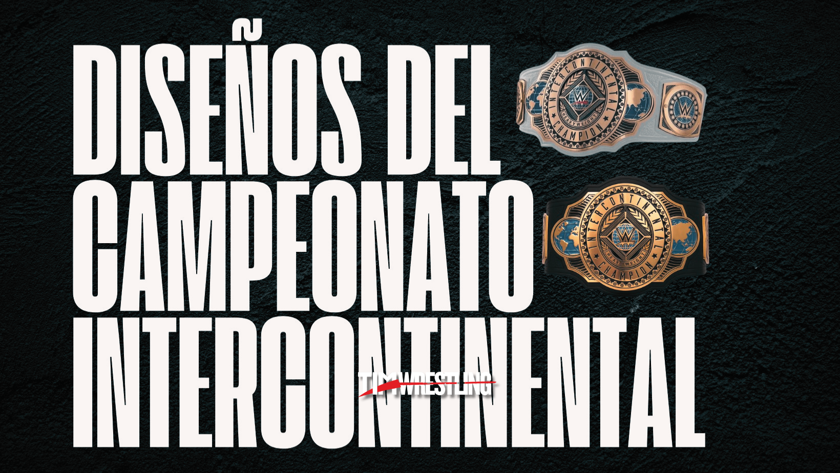Todos los diseños del campeonato intercontinental
