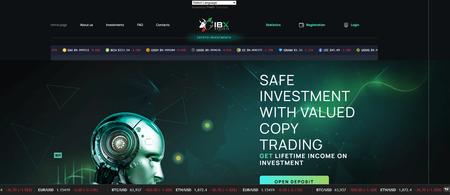 Stored capture of ibxmarkets.com