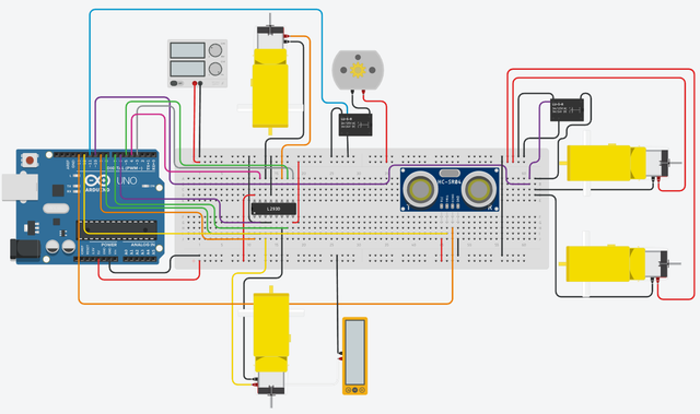 Schema collegamento SmartMop