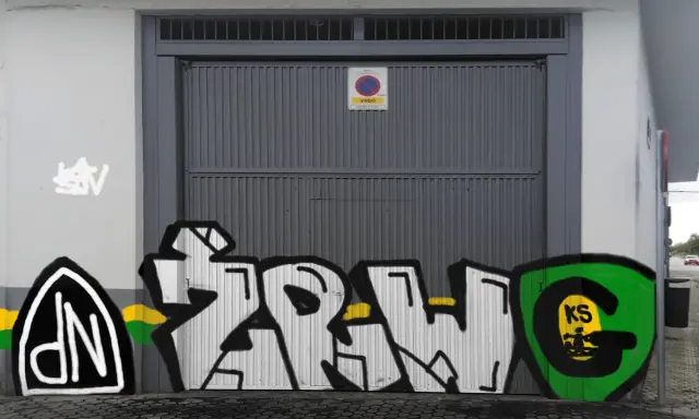 Graffiti artwork by GieKSaTauzen
