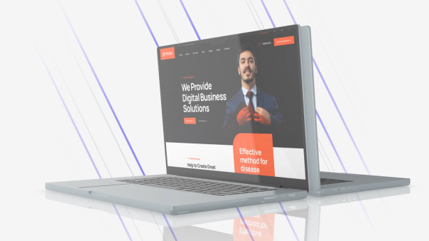 Laptop Website Promo