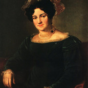 Портрет П И Сапожниковой 1826