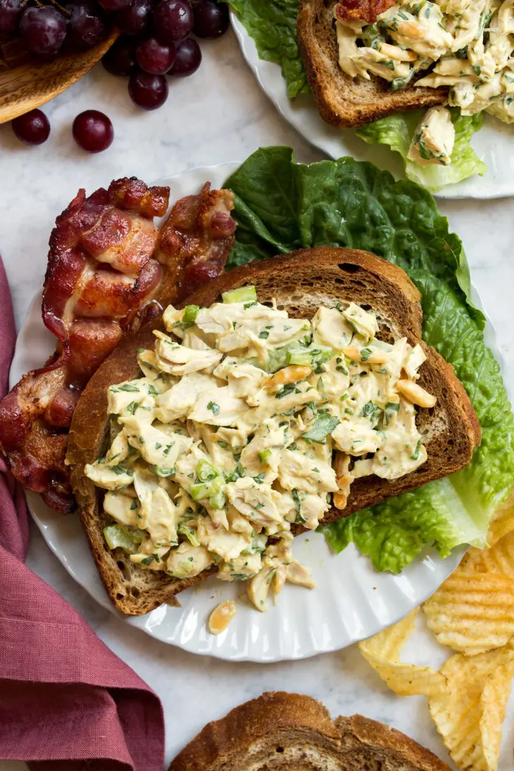 Creamy Honey Mustard Chicken Salad