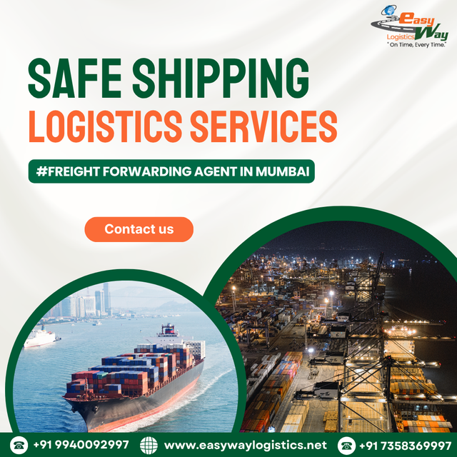 Looking for a reliable freight forwarding agent in Mumbai? Easyway Logistics provides efficient freight forwarding, cargo handling, customs clearance, and end-to-end logistics solutions to ensure your shipments move safely and on time. Kindly visit: https://easywaylogistics.net/ , For quick assistance, call 099400 92997.

#EasywayLogistics #FreightForwardingAgentInMumbai #MumbaiLogistics #FreightForwarding #CargoServices