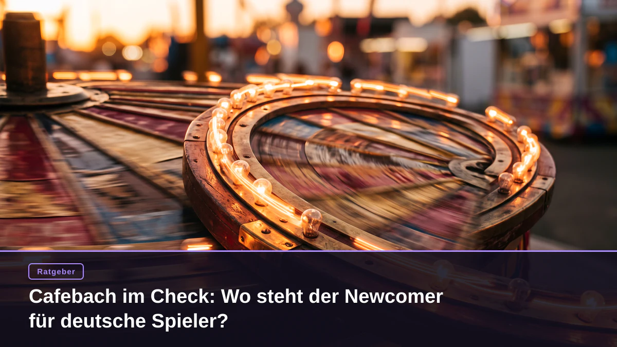 Cafebach im Check: Wo steht der Newcomer für deutsche Spieler?