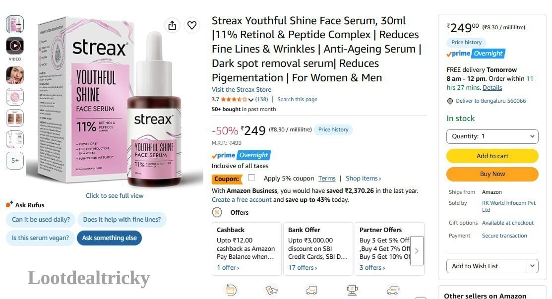 Streax Youthful Shine | Loot Lo