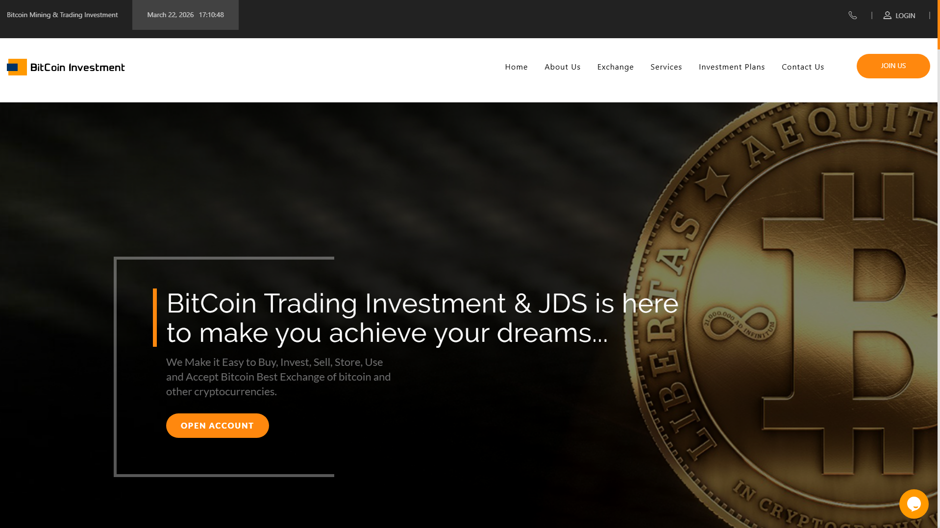 Stored capture of bitcointradinginvestment.com