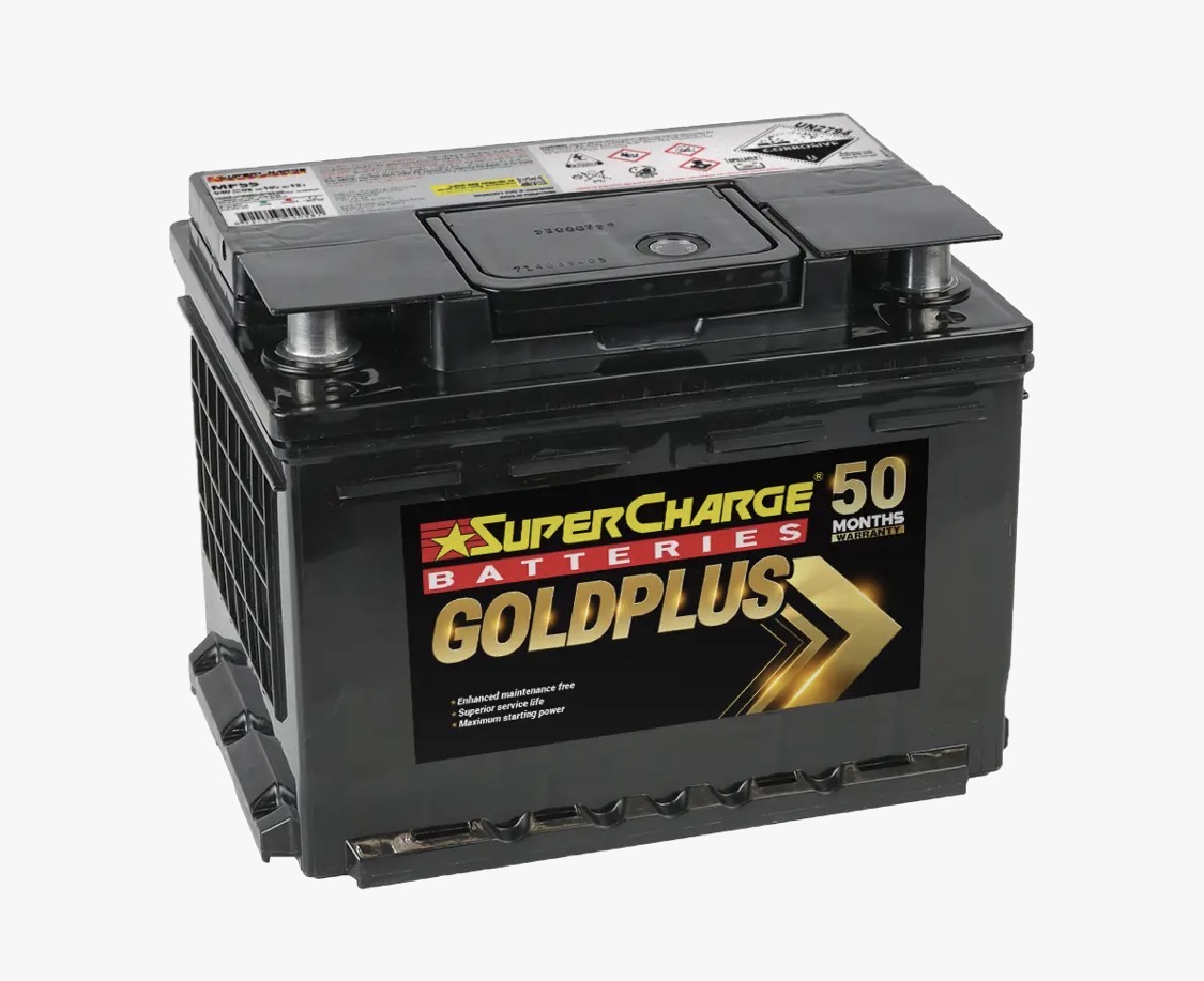 SUPERCHARGE GOLD PLUS MF55 - 12V, 640CCA