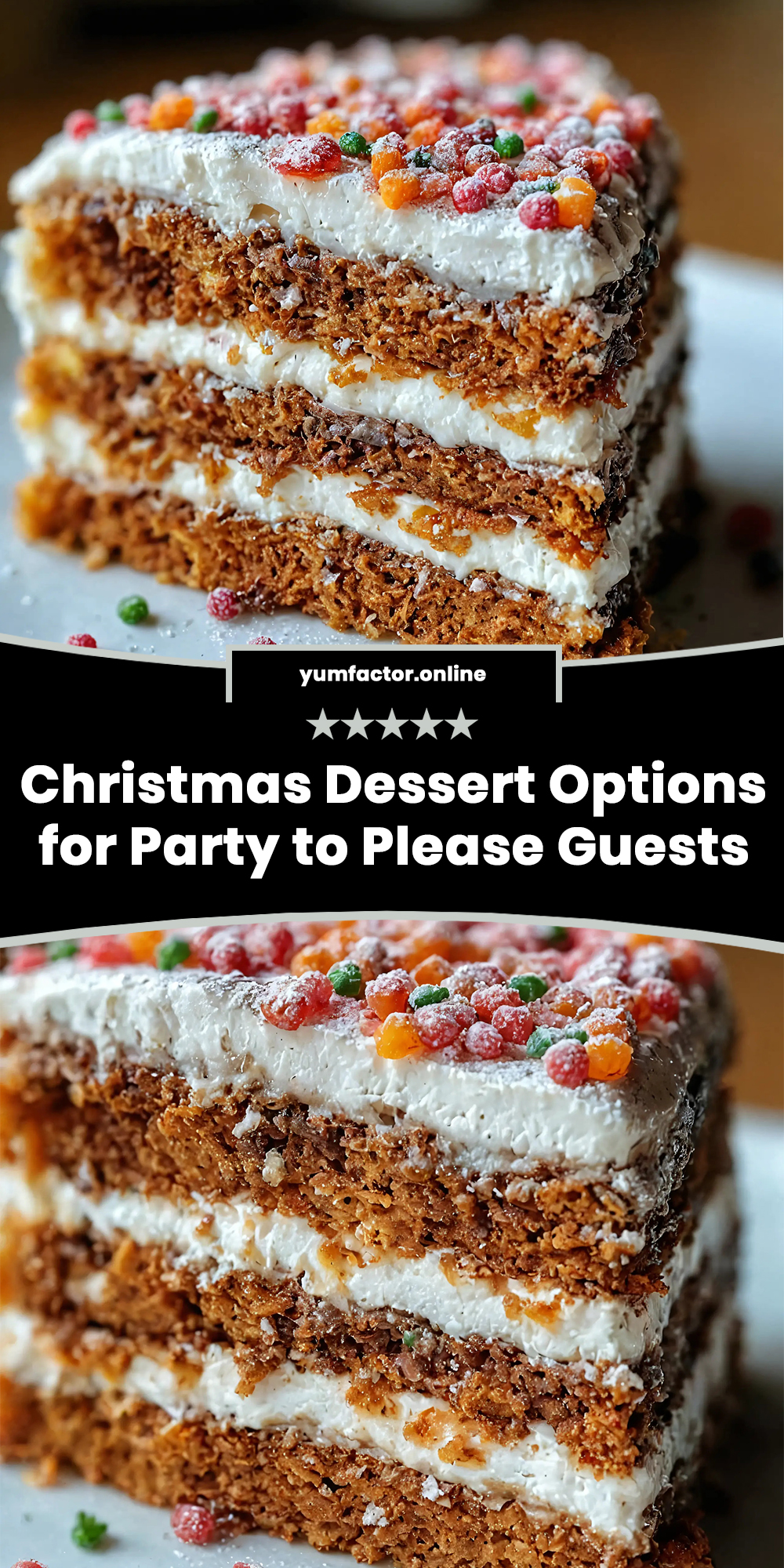 Christmas Dessert Options for Party to Please Guests