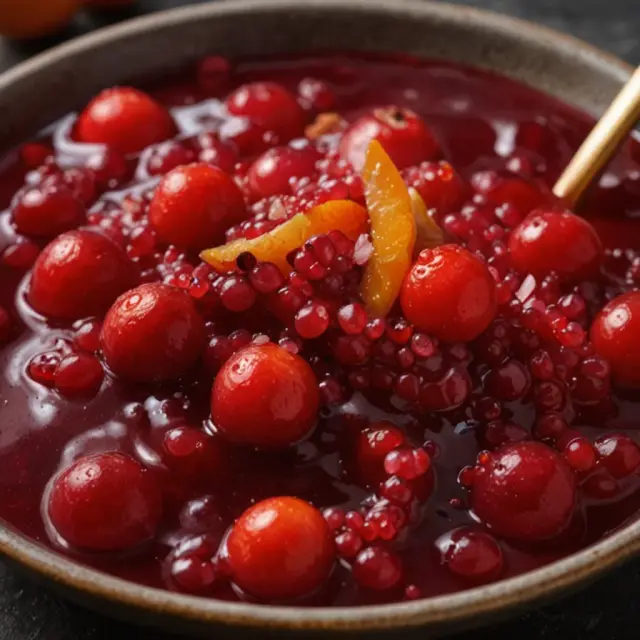 Handmade Cranberry Sauce