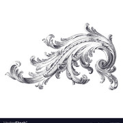 acanthus scroll vector 1709275