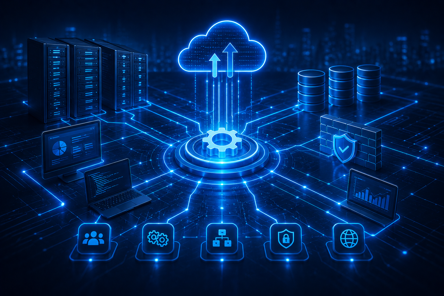 Cloud infrastructure and global data network