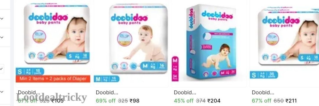 Doobidoo Diaper From – Just ₹98 | Huge Savings Offer Doobidoo Diaper From – Just ₹98 | Huge Savings Offer