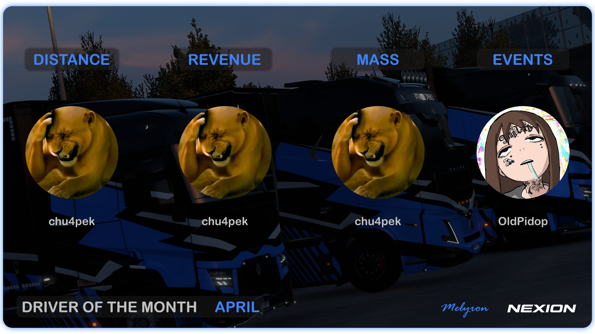 Nexion Driver of the Month — April 2026