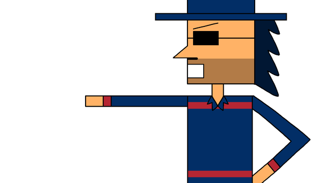 Rufus Rexton Bateman pointing.png