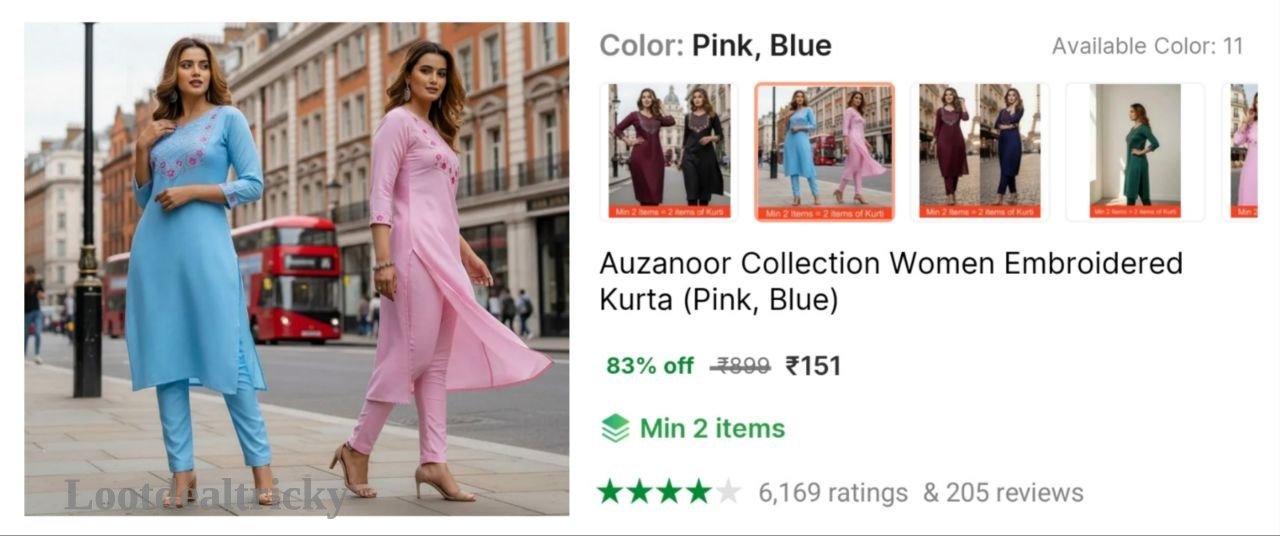 Women S Embroidered – Just ₹151 | Top Unbeatable Deal