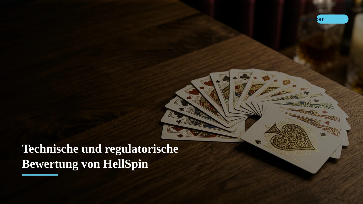 Technische und regulatorische Bewertung von HellSpin