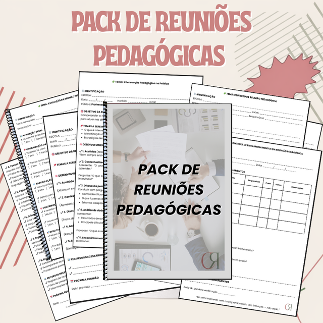 Pack de Reuniões Pedagógicas
