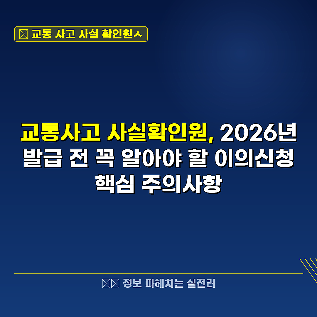 교통 사고 사실 확인원ㅅ 관련 정보 썸네일
