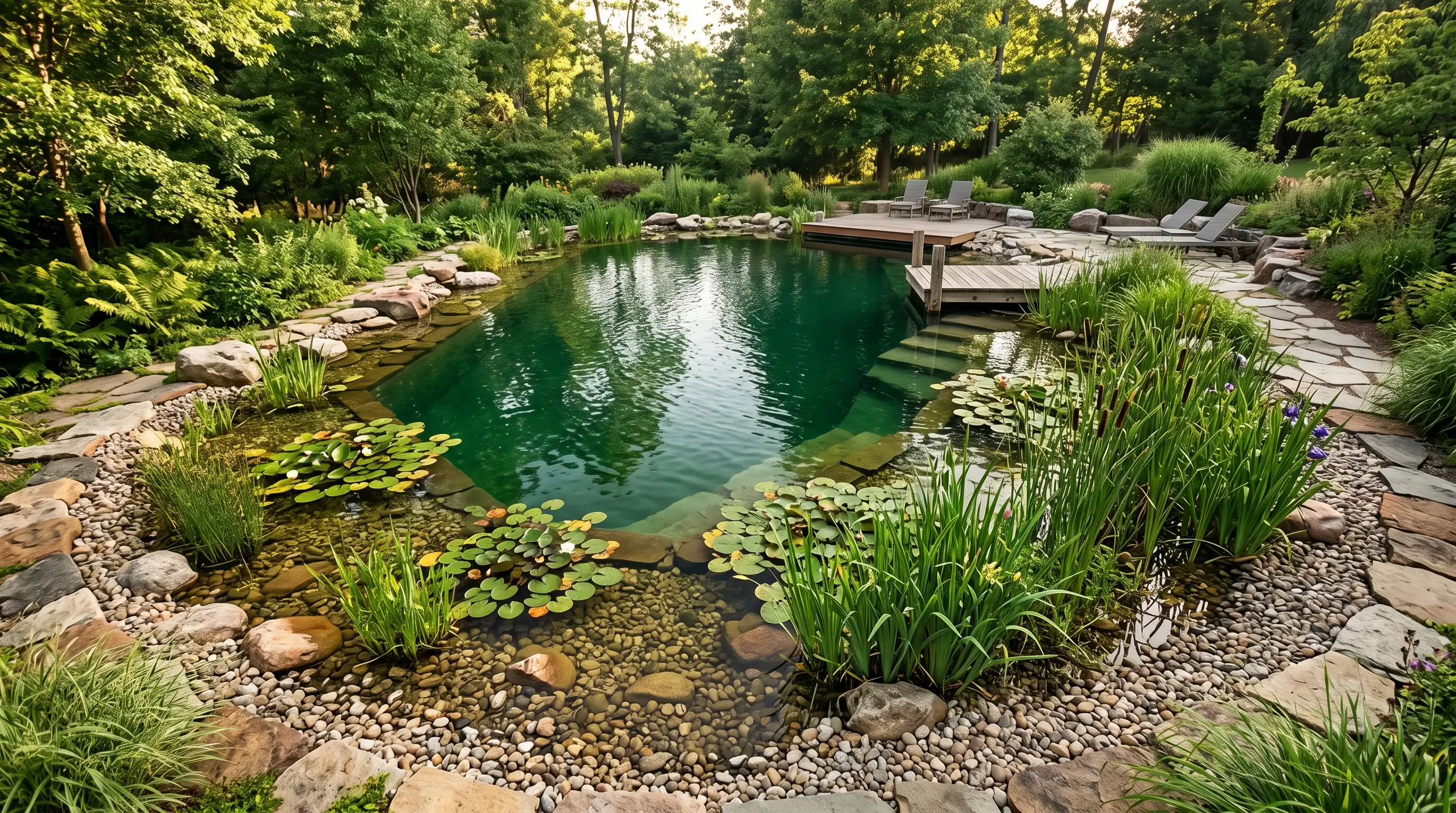 Natural Bio-Filtered Swimming Ponds