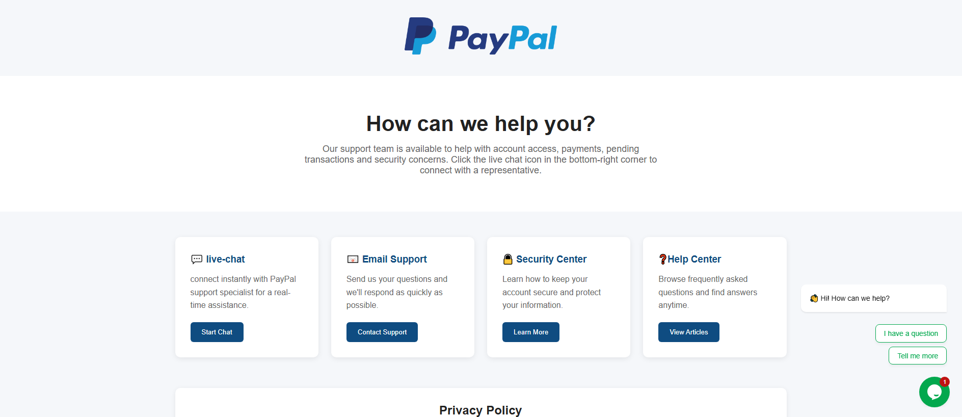 Forensic screenshot of [REDACTED] showing the phishing page layout