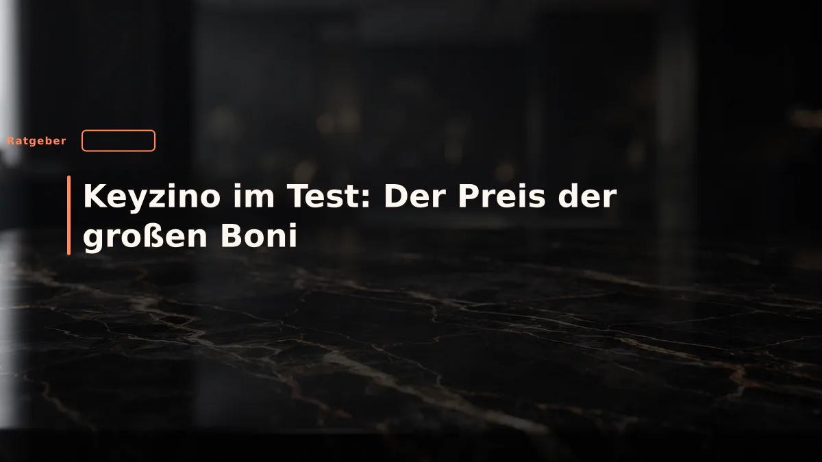 Keyzino im Test: Der Preis der großen Boni